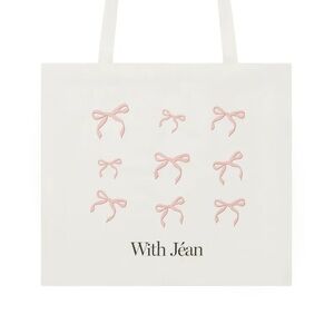 With Jean Bows Tote
